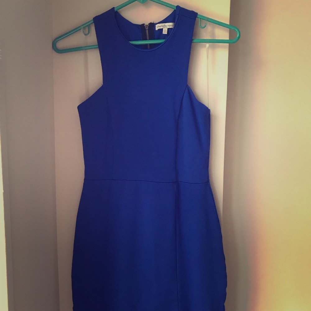 Royal Blue Sleeveless Dress